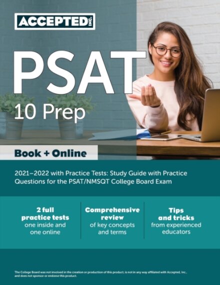 PSAT 10 Prep 2021-2022 with Practice Tests