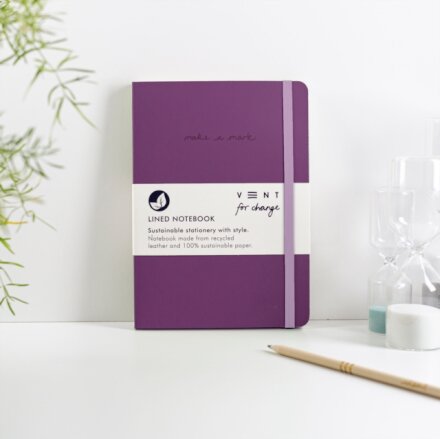 A5 Make a Mark - Purple Notebook