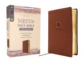 NRSVue, Holy Bible with Apocrypha, Compact, Leathersoft, Brown, Comfort Print