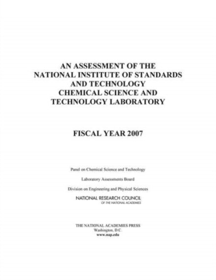 An Assessment of the National Institute of Standards and Technology Chemical Science and Technology Laboratory