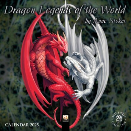 Anne Stokes: Dragon Legends of the World Mini Wall calendar 2025 (Art Calendar)