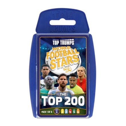 Top Trumps World Football Stars Top 200 Cards - Pack 1