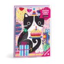 Purr-fect Cat Birthday Greeting Card Puzzle