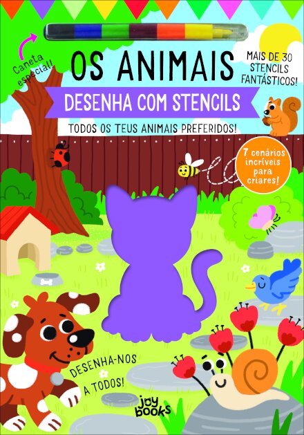 Desenha com Stencils: Os Animais