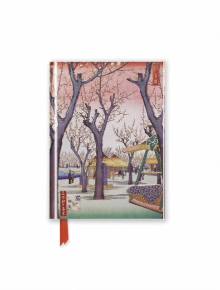 Utagawa Hiroshige: Plum Garden (Foiled Pocket Journal)