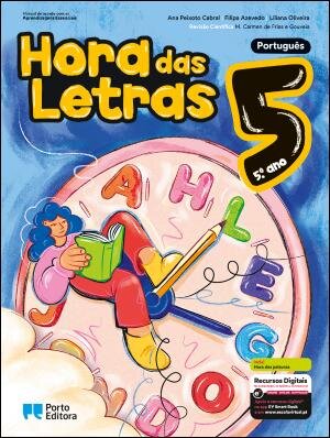 Hora das Letras - Português - 5.º Ano Manual 2025