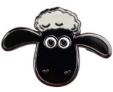 Shaun Face Pin Badge
