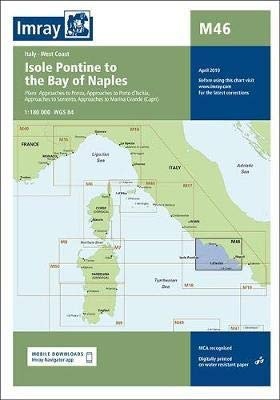 Imray Chart M46 : Isole Pontine to the Bay of Naples : 46