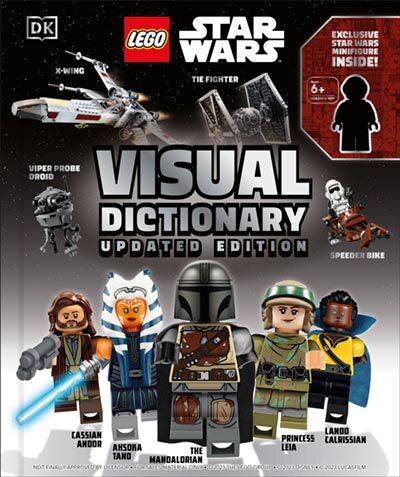 LEGO Star Wars Visual Dictionary Updated Edition : With Exclusive Star Wars Minifigure
