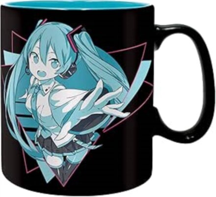 HATSUNE MIKU - Mug - 460 ml - Hatsune Miku - cardboard