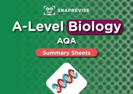 SnapRevise A-Level AQA Biology Summary Sheets