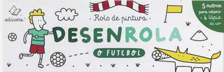 Desenrola o futebol (Rolo para colorir)