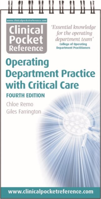 Clinical Pocket Reference Operating Department Practice