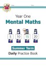 KS1 Mental Maths Year 1 Daily Practice Book: Summer Term