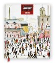 L.S. Lowry 2026 Desk Diary Planner - Week to View, Illustrated throughout