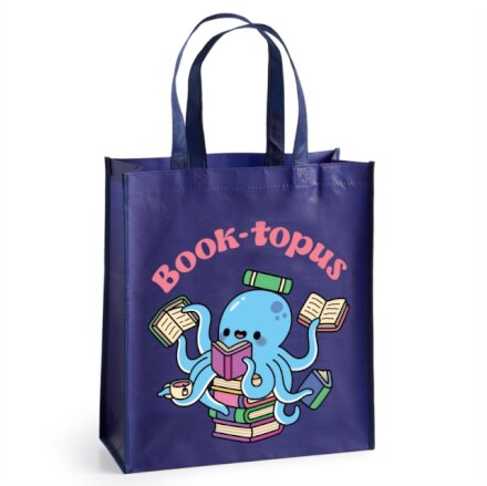 Book-topus Reusable Shopping Bag