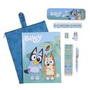BLUEY BUMPER STATIONERY SET IN REUSABLE BAG