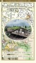 A Shropshire 1611 - 1836 - Fold Up Map that features a collection of Four Historic Maps, John Speed's County Map 1611, Johan Blaeu's County Map of 1648, Thomas Moules County Map of 1836 and a Map of the Severn Valley Railway in 1887.The maps also feature a number of early views across Shropshire including the famous Ironbridge over the Severn and t