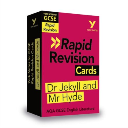 York Notes RAPID AQA GCSE (Revision Cards) The Strange Case of Dr Jekyll and Mr Hyde - for 2026, 2027 exams