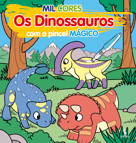 Mil cores: Os Dinossauros Com O Pincel Mágico