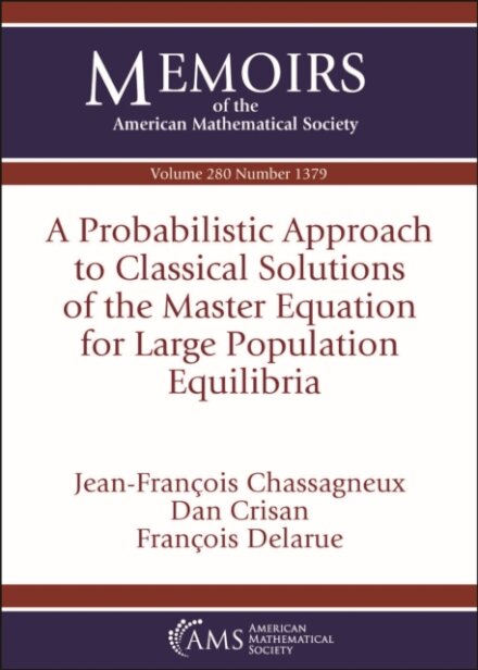 A Probabilistic Approach to Classical Solutions of the Master Equation for Large Population Equilibria