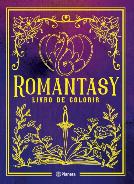 Romantasy - Livro De Colorir