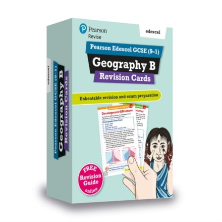 Pearson REVISE Edexcel GCSE Geography B Revision Cards - for 2026, 2027 exams