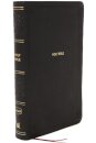 KJV Giant Print End-of-Verse Reference Bible, Black Leathersoft, Red Letter, Comfort Print (Thumb Indexed)