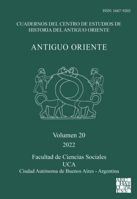 Antiguo Oriente: Vol. 20 2022