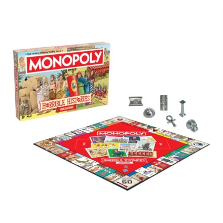 Horrible Histories Ancient Civilisations Monopoly Game