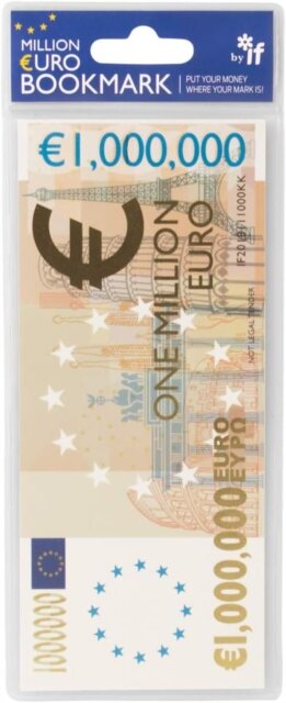 Millionaire'S Bookmark - Million Euro Bookmark