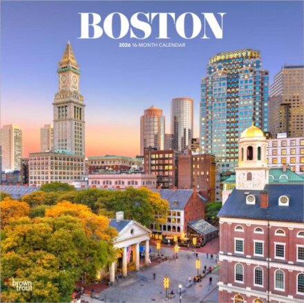 Boston 2026 Square Flap Calendar
