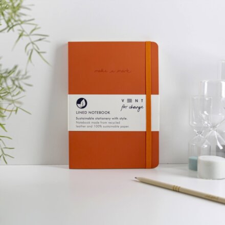 A5 Make a Mark - Burnt Orange Notebook