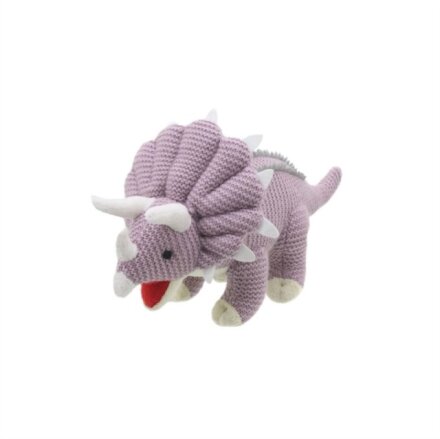 Triceratops (Lilac - Small) Soft Toy