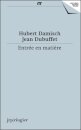 Hubert Damisch, Jean Dubuffet