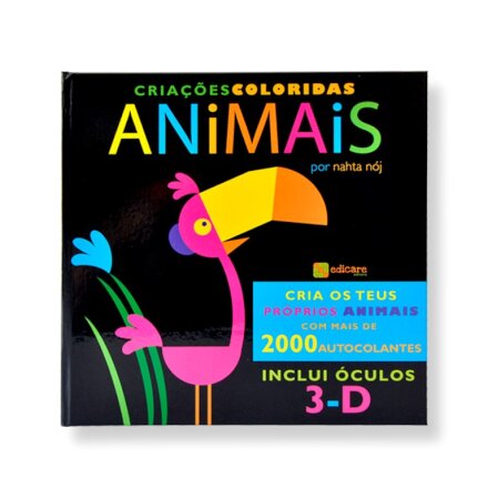 Criaçoes Coloridas De Animais-3D