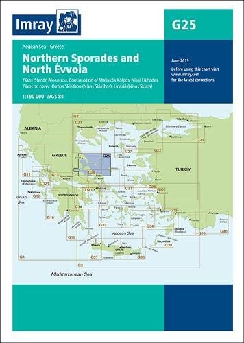 Imray Chart G25 : Northern Sporades and North Evvoia : G25