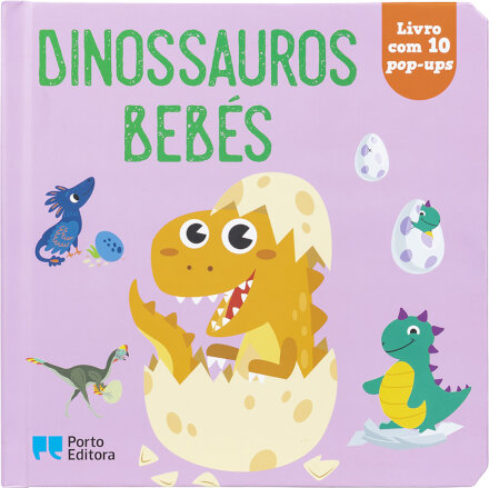 Dinossauros-bebés - Livro com 10 pop-ups