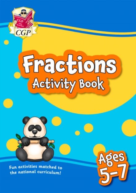 Fractions Activity Book for Ages 5-7