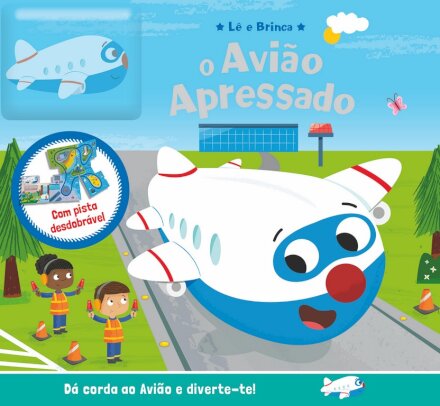 O Avião Apressado: Lê e Brinca