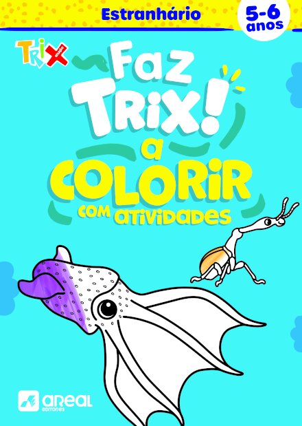 Faz Trix a colorir o Estranhário (5-6 anos)