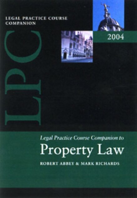 Companion to Property Law and Practice