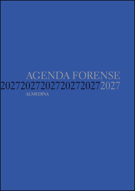 Agenda Forense 2027 – Bolso – (Luminous Blue)