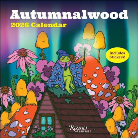 Autumnalwood 2026 Wall Calendar (Includes Stickers)