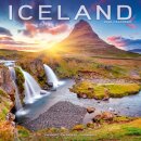 Iceland Calendar 2026  Square Travel Wall Calendar - 16 Month
