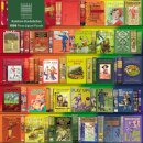 Adult Jigsaw Puzzle Bodleian Libraries: Rainbow Bookshelves