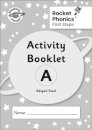 Reading Planet: Rocket Phonics - First Steps - Activity Booklet A