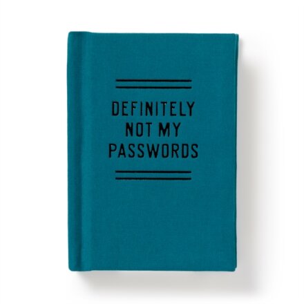 Definitely Not My Passwords Tiny Diary