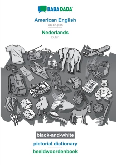American English - Nederlands, pictorial dictionary, BW