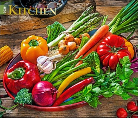 Kitchen 2026 Deluxe Flap Foil Calendar